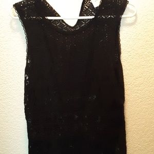 Lace tank top
